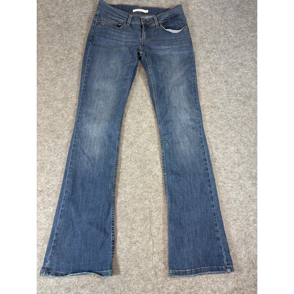 Levis 524 Red Tab Denim Jeans Womens 27x32 Bootcut Stretch Streetwear Casual Y2K - Picture 1 of 11